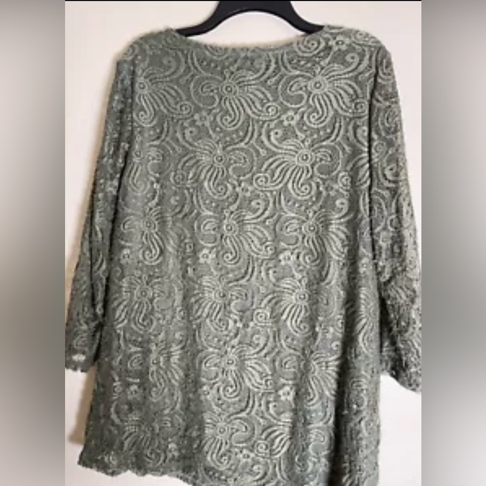 JM Collection blouse - Picture 4 of 4